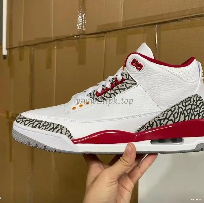 ready jordan retro God Cardinal Pk 3 air Red materials to retail ship 0504